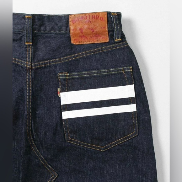 Like new Momotaro Jeans 12oz GTB Selvedge Denim Wrap Skirt. - Picture 8 of 16